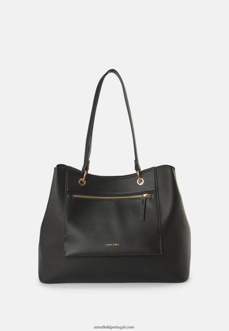 mulheres bolsa preta F4BZ0D2465 Anna Field