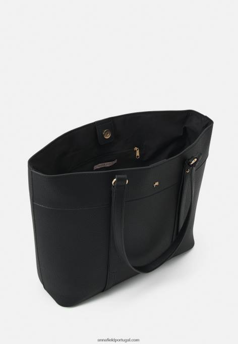 mulheres bolsa preta F4BZ0D2474 Anna Field