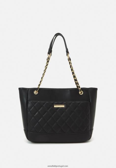 mulheres bolsa preta F4BZ0D2476 Anna Field