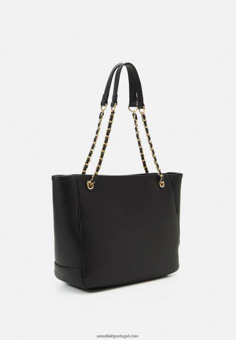 mulheres bolsa preta F4BZ0D2476 Anna Field