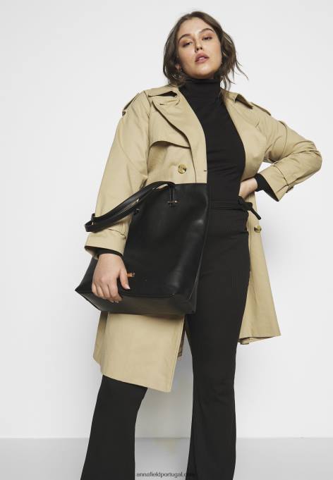 mulheres bolsa preta F4BZ0D2480 Anna Field