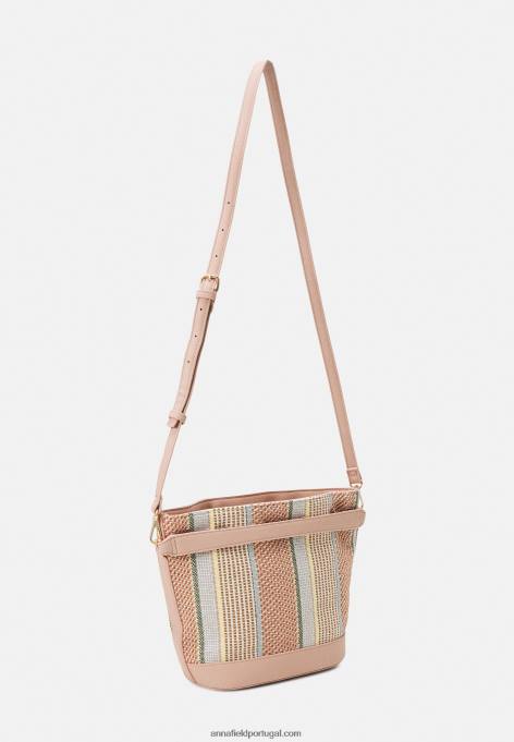 mulheres bolsa rosa F4BZ0D2374 Anna Field