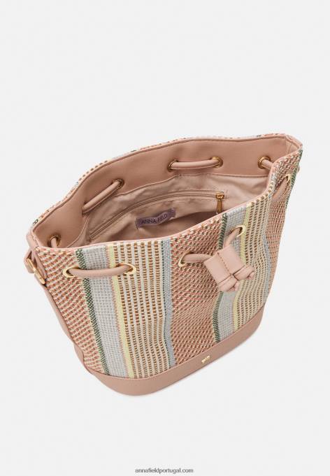 mulheres bolsa rosa F4BZ0D2374 Anna Field