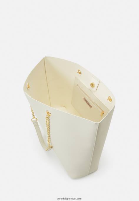 mulheres bolsa tote bege F4BZ0D2482 Anna Field