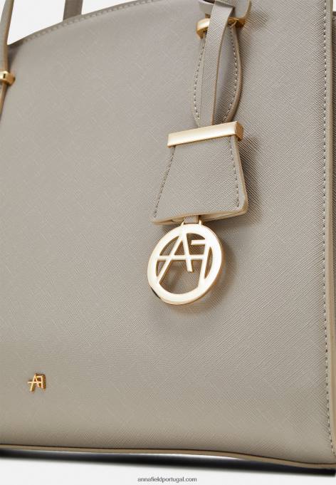 mulheres bolsa tote bege F4BZ0D2495 Anna Field