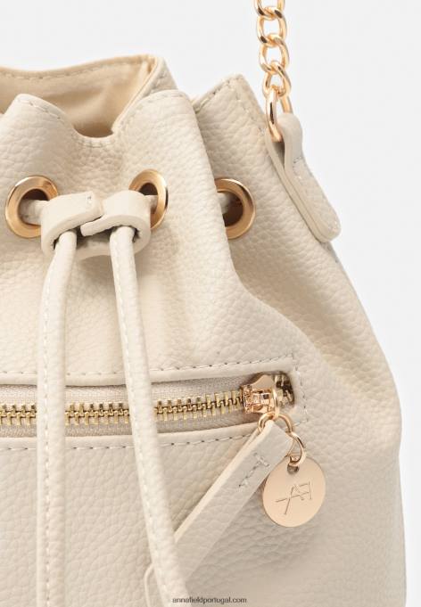 mulheres bolsa transversal 003 off-white F4BZ0D2524 Anna Field