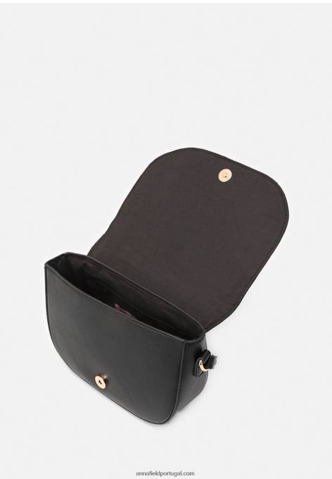 mulheres bolsa transversal 802 preta F4BZ0D2542 Anna Field