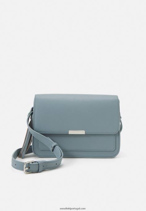 mulheres bolsa transversal azul/cinza F4BZ0D2543 Anna Field