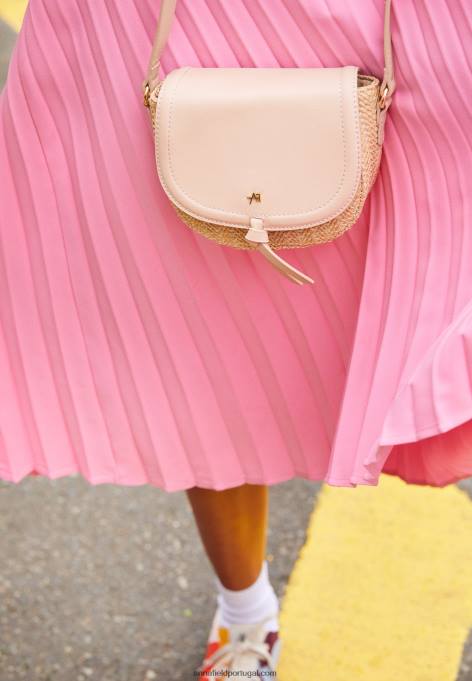 mulheres bolsa transversal bege/rosa F4BZ0D2503 Anna Field