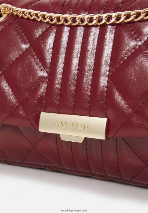 mulheres bolsa transversal bordeaux F4BZ0D2505 Anna Field