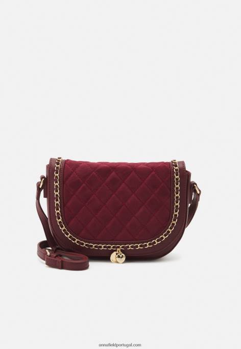 mulheres bolsa transversal bordeaux F4BZ0D2531 Anna Field