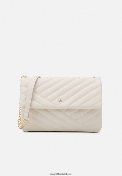 mulheres bolsa transversal branca F4BZ0D2535 Anna Field