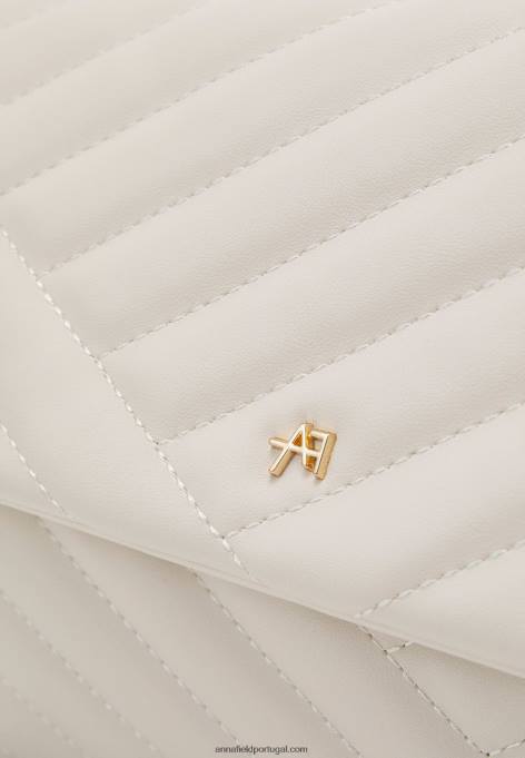 mulheres bolsa transversal branca F4BZ0D2535 Anna Field