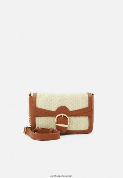 mulheres bolsa transversal conhaque F4BZ0D2498 Anna Field