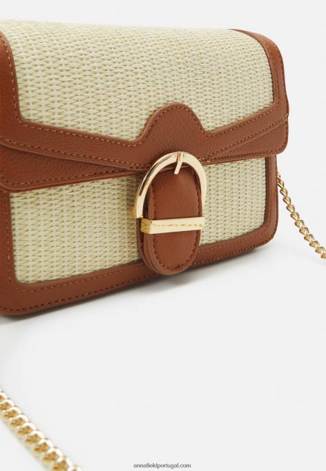 mulheres bolsa transversal conhaque F4BZ0D2498 Anna Field