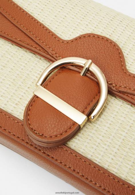 mulheres bolsa transversal conhaque F4BZ0D2498 Anna Field