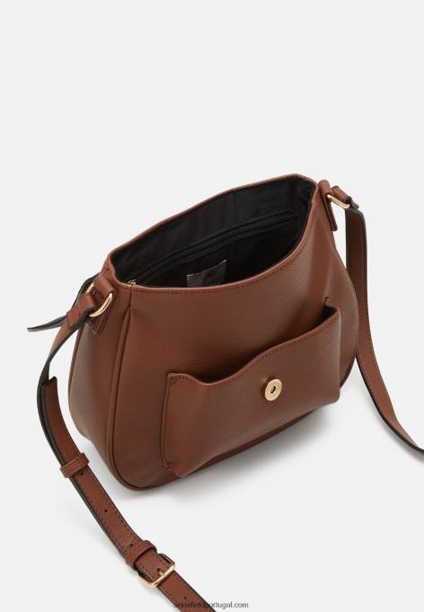 mulheres bolsa transversal conhaque F4BZ0D2522 Anna Field