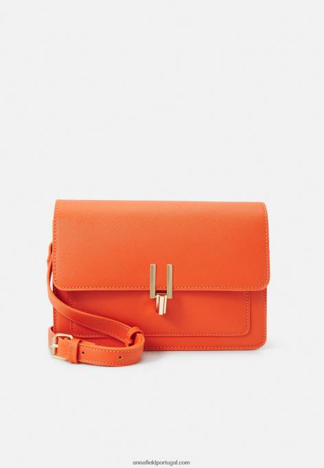 mulheres bolsa transversal laranja F4BZ0D2501 Anna Field