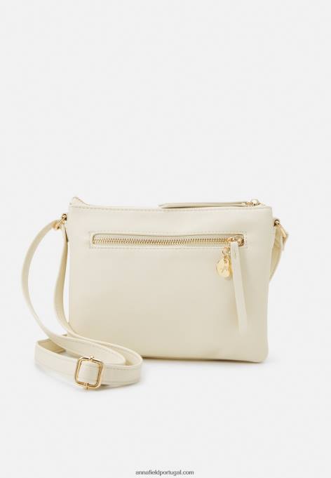 mulheres bolsa transversal off white F4BZ0D2540 Anna Field