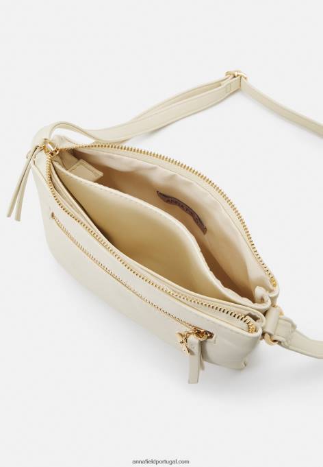 mulheres bolsa transversal off white F4BZ0D2540 Anna Field