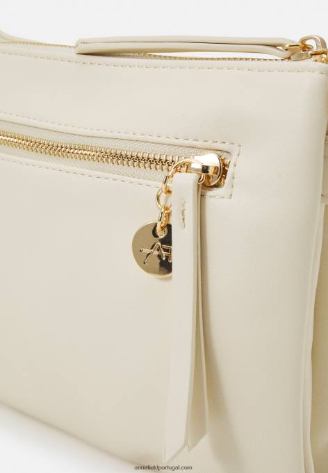 mulheres bolsa transversal off white F4BZ0D2540 Anna Field