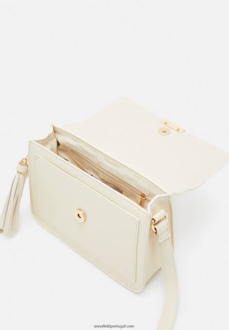 mulheres bolsa transversal off white F4BZ0D2548 Anna Field