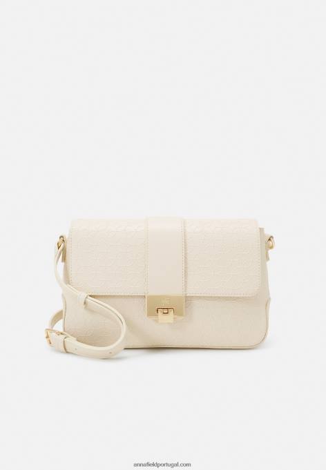 mulheres bolsa transversal off white F4BZ0D2555 Anna Field
