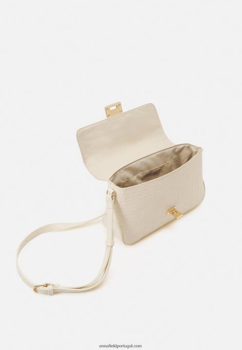 mulheres bolsa transversal off white F4BZ0D2555 Anna Field