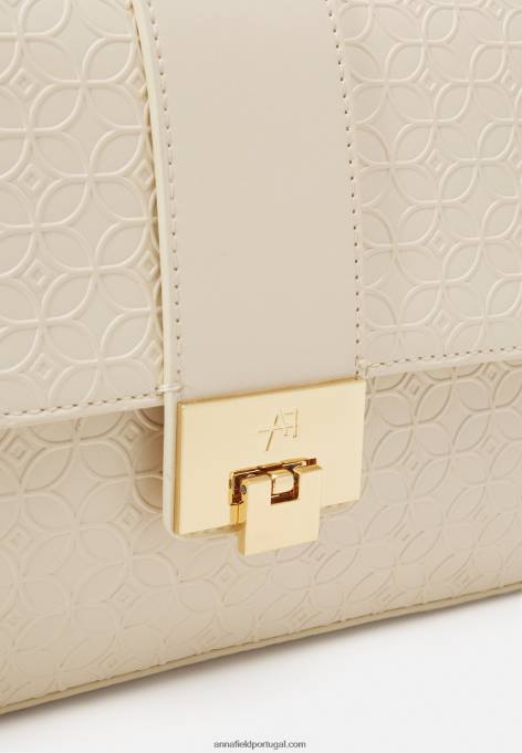 mulheres bolsa transversal off white F4BZ0D2555 Anna Field