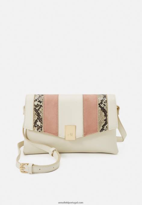 mulheres bolsa transversal off white F4BZ0D2559 Anna Field