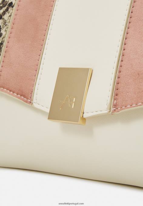mulheres bolsa transversal off white F4BZ0D2559 Anna Field