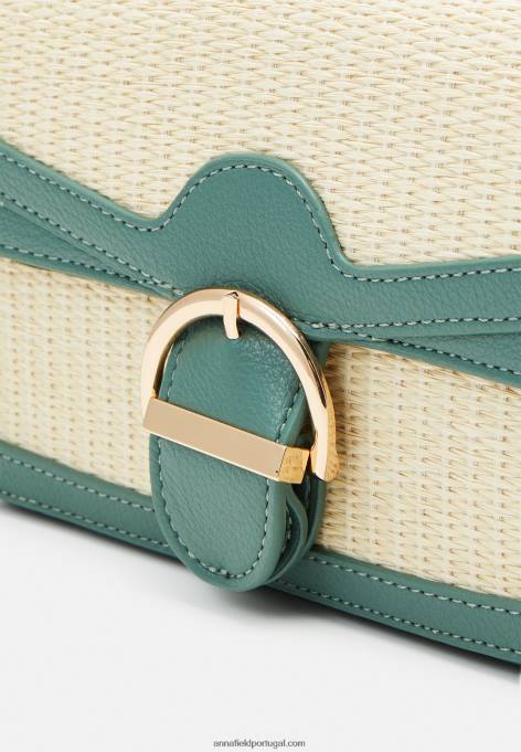 mulheres bolsa transversal verde F4BZ0D2526 Anna Field