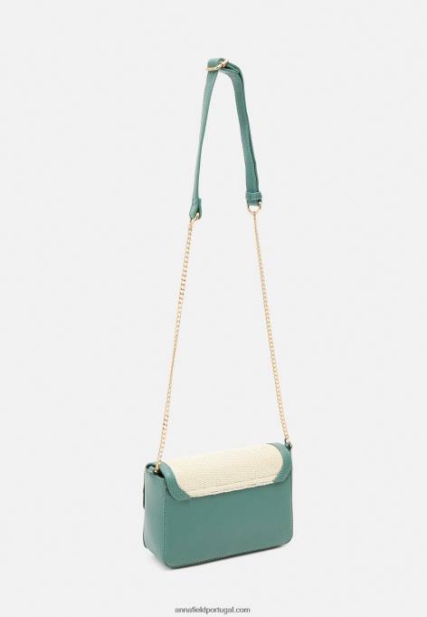 mulheres bolsa transversal verde F4BZ0D2526 Anna Field