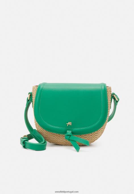 mulheres bolsa transversal verde F4BZ0D2537 Anna Field