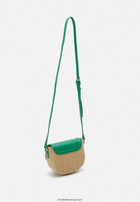 mulheres bolsa transversal verde F4BZ0D2537 Anna Field