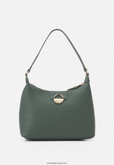 mulheres bolsa verde F4BZ0D2304 Anna Field