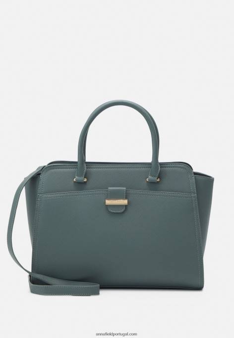 mulheres bolsa verde F4BZ0D2373 Anna Field