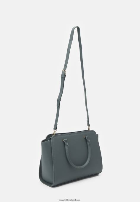mulheres bolsa verde F4BZ0D2373 Anna Field