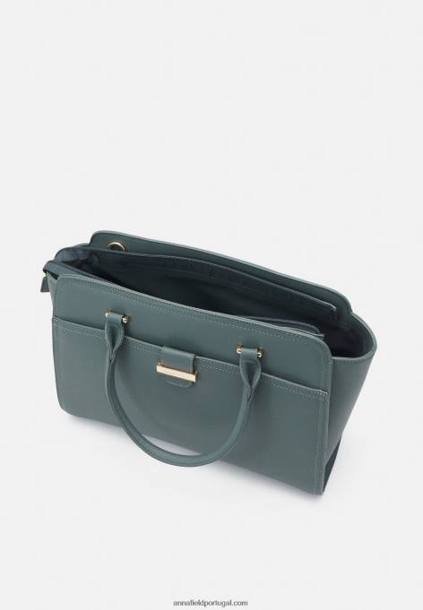 mulheres bolsa verde F4BZ0D2373 Anna Field