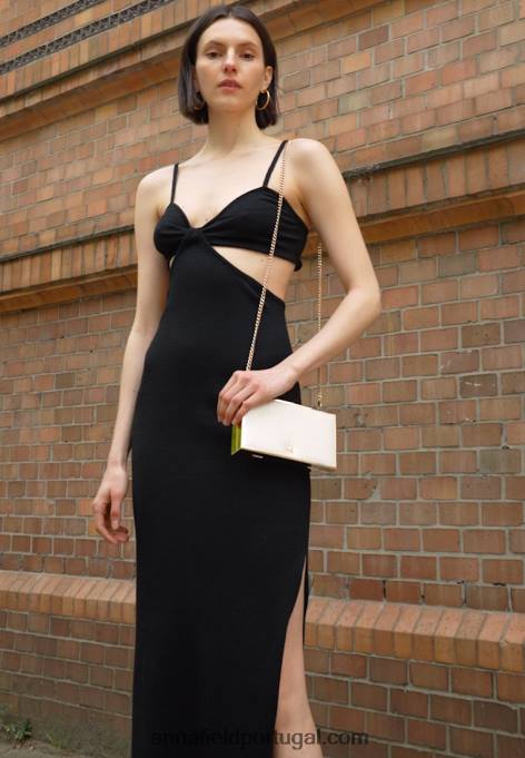 mulheres clutch dourada F4BZ0D2430 Anna Field