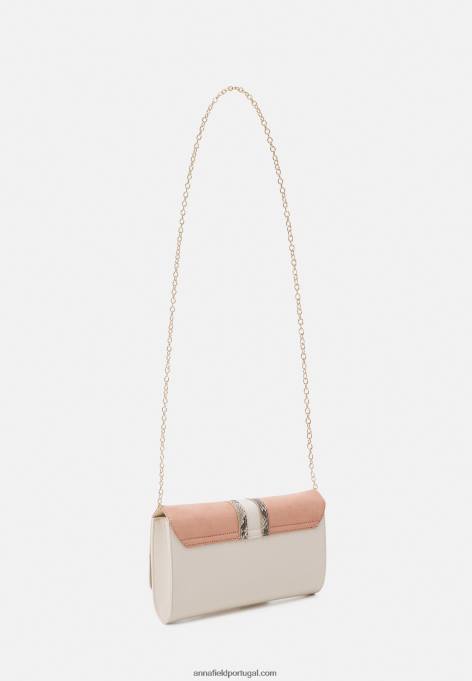mulheres clutch offwhite/rosa F4BZ0D2443 Anna Field