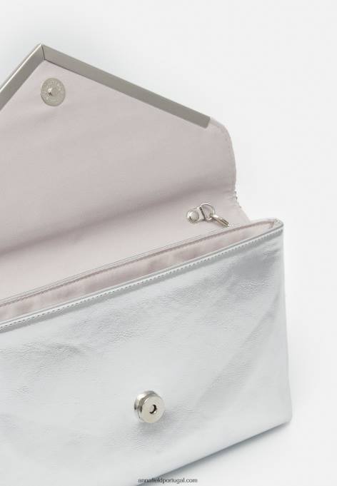 mulheres embreagem 104 prata F4BZ0D2429 Anna Field