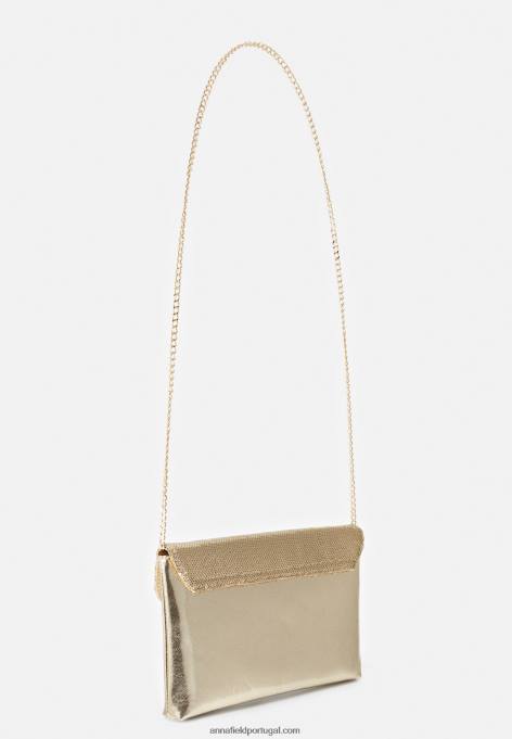 mulheres embreagem 206 ouro F4BZ0D2412 Anna Field