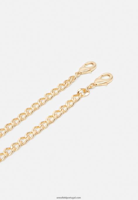 mulheres embreagem 206 ouro F4BZ0D2412 Anna Field