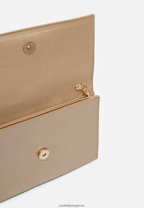 mulheres embreagem 206 ouro F4BZ0D2451 Anna Field