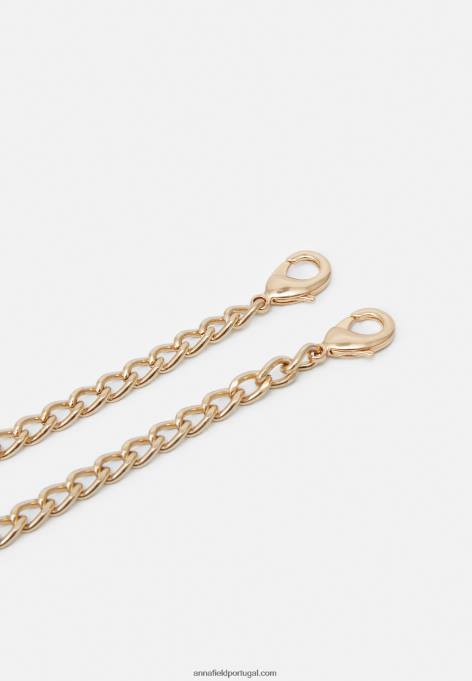 mulheres embreagem 206 ouro F4BZ0D2451 Anna Field