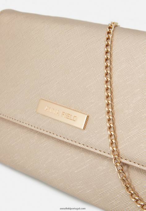 mulheres embreagem 206 ouro F4BZ0D2451 Anna Field