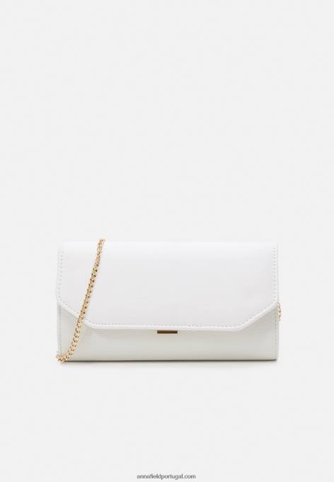 mulheres embreagem branca F4BZ0D2397 Anna Field