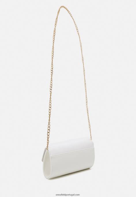 mulheres embreagem branca F4BZ0D2397 Anna Field