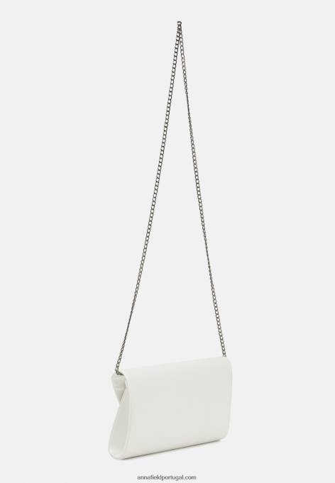 mulheres embreagem branca F4BZ0D2409 Anna Field